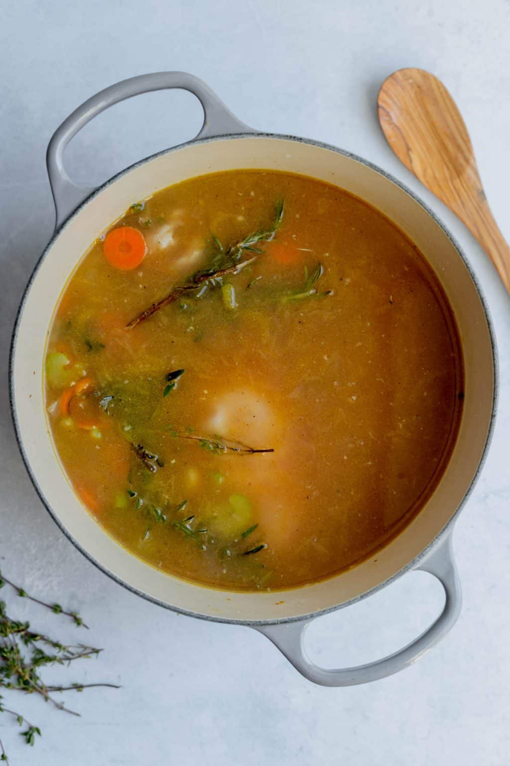 Nourishing Chicken Soup Without Noodles Pass The Sprouts